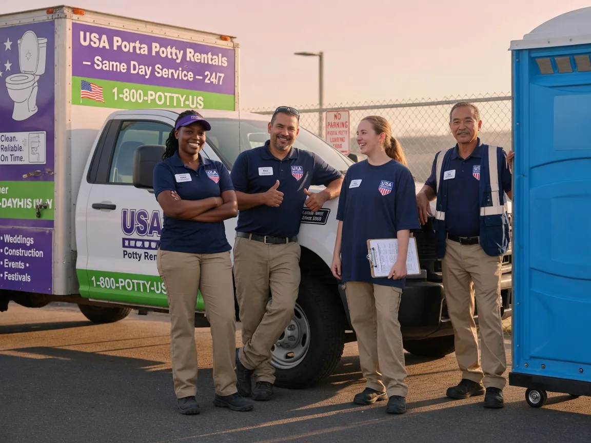 Porta Potty Rental company in Sarcoxie, MO