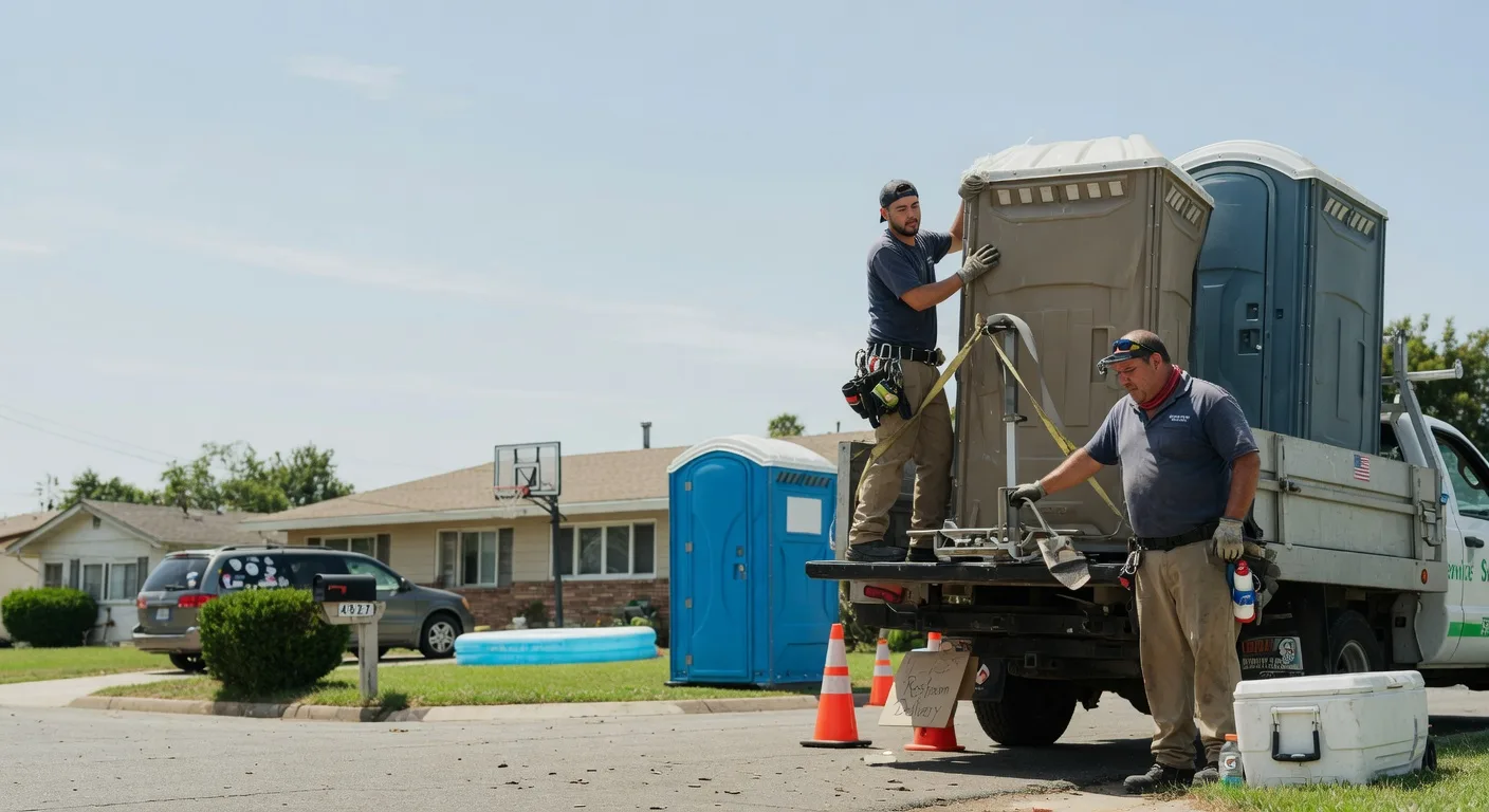 Porta Potty Rental in Sarcoxie, MO near me